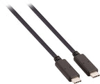 Nedis USB-Kabel - USB 3.2 Gen 2 - USB-C Male - USB-C Male - 100 W - 8K@30Hz - 10 Gbps - Vernikkeld - 1.00 m - Rond - PVC - Zwart - Envelop - afbeelding 4