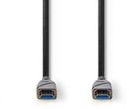 Nedis Actieve Optische High Speed HDMI-Kabel met Ethernet - HDMI Connector - HDMI Connector - 4K@60Hz - 18 Gbps - 20.0 m - Rond - PVC - Zwart - Gift Box - afbeelding 6