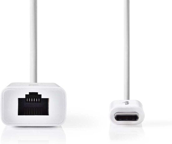 Nedis USB-netwerkadapter - USB 3.2 Gen 1 - 1000 Mbps - USB-C Male - RJ45 Female - 0.20 m - Rond - Vernikkeld - Vertind-Koper - Wit - Envelop - afbeelding 9
