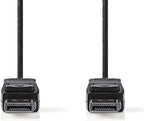 DisplayPort-Kabel - DisplayPort Male - DisplayPort Male - 4K@60Hz - Vernikkeld - 2.00 m - Rond - PVC - Zwart - Polybag - afbeelding 6