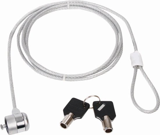 Nedis Notebook-Slot - Type vergrendeling: Sleutel - 1.80 m - Metaal - afbeelding 6