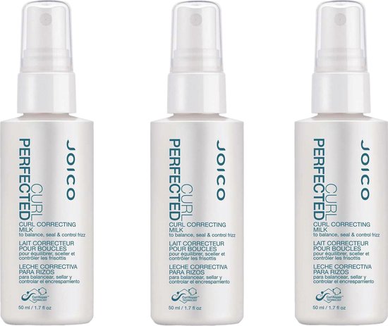 Joico Curl Perfected Curl Correcting Milk 50ml x 3 - afbeelding 1