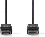 DisplayPort-Kabel - DisplayPort Male - DisplayPort Male - 4K@60Hz - Vernikkeld - 2.00 m - Rond - PVC - Zwart - Label - afbeelding 4