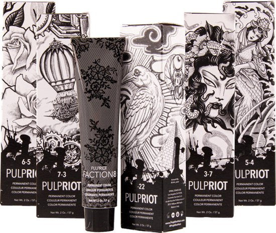 Pulp Riot Faction 8 Permanent Hair Color Brown 8-8 57g - afbeelding 2