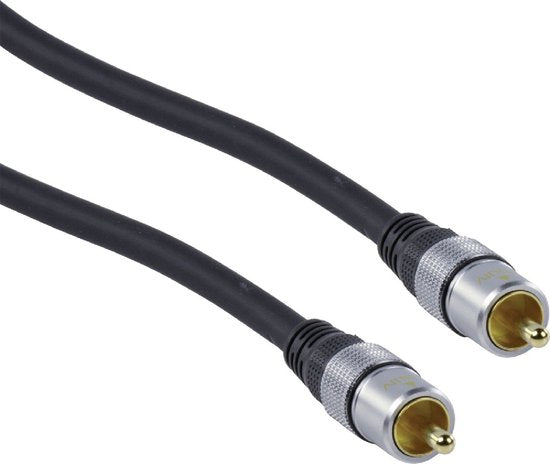 Nedis Digitale Audiokabel - RCA Male - RCA Male - Verguld - m - Rond - PVC - Antraciet - Doos - afbeelding 21