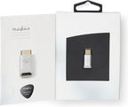 Nedis USB-C Adapter - USB 2.0 - USB-C Male - USB Micro-B Female - 480 Mbps - Rond - Verguld - Zilver - Cover Window Box - afbeelding 7