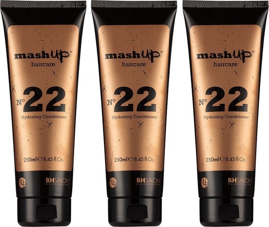 mashUp haircare N° 22 Hydrating Conditioner 250ml - 3 stuks - afbeelding 1