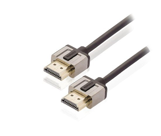 Profigold LED TV hoge kwaliteit Ultraslim HDMI kabel versie 1.4 - 1 meter - afbeelding 1