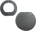Scame Opbouw Cover voor Laadpaal , Type 2 Wandcontactdoos Klepje, EV klep, 200.23260CR met Rubber , Boutjes en sticker voor diversen laadpalen - afbeelding 11