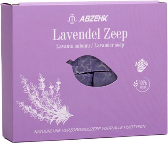 Abzehk - Handzeep, Sabun, Handsoap - Lavendel, Lavanta - 4x 125gr - afbeelding 2
