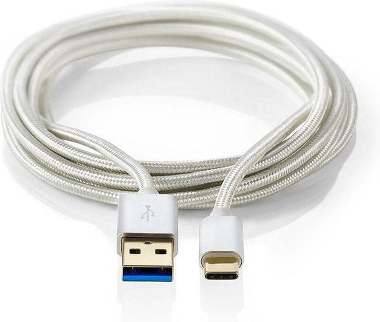 Nedis USB-C naar USB-A kabel - USB3.0 - tot / aluminium - meter - afbeelding 8