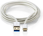 Nedis USB-C naar USB-A kabel - USB3.0 - tot / aluminium - meter - afbeelding 8