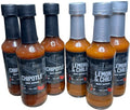 6 x Just BBQ Hot Sauce a 130 gr (3 x Lemon & Chili + 3 x Chipotle ) - afbeelding 1