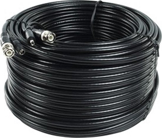 Nedis CCTV-Security Kabel - BNC / DC - 30.0 m - Rond - PVC - Zwart - Gift Box - afbeelding 14