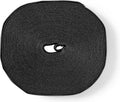 Nedis Klittenband op Rol - 910 x 1.6 cm - Zwart - afbeelding 1