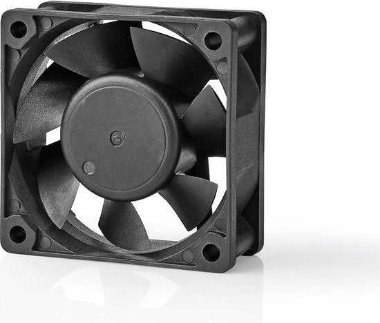 Nedis DC Ventilator - DC - Grootte ventilator: 60 mm - 3-Pin - 32.3 dBA - Zwart - afbeelding 3