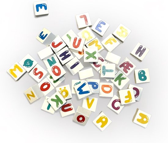 BiOBUDDi Educatieve Hoofdletter Set 108 stenen BB-6038 - afbeelding 1