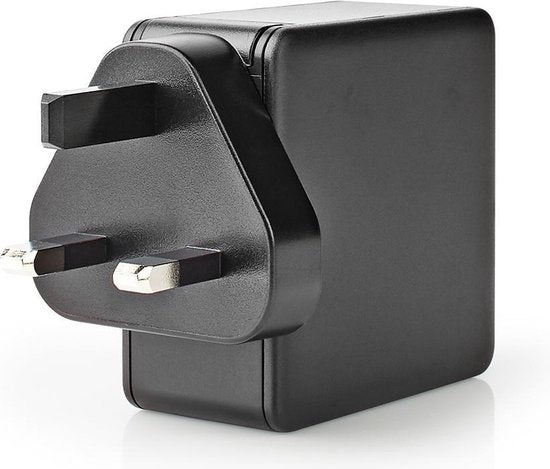 Nedis Oplader - 48 W - Snellaad functie - 2x 3.0 A - Outputs: 2 - USB-A / USB-C™ - Geen Kabel Inbegrepen - Automatische Voltage Selectie - afbeelding 8