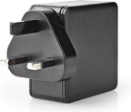 Nedis Oplader - 48 W - Snellaad functie - 2x 3.0 A - Outputs: 2 - USB-A / USB-C™ - Geen Kabel Inbegrepen - Automatische Voltage Selectie - afbeelding 8
