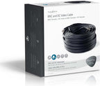 Nedis CCTV-Security Kabel - BNC / DC - 30.0 m - Rond - PVC - Zwart - Gift Box - afbeelding 9