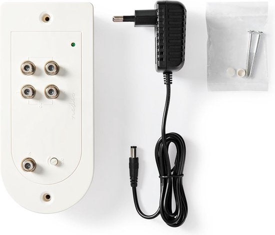 Nedis CATV-Versterker | Versterking: dB | - MHz | Outputs: | Versterkingsregelaar | Wit - afbeelding 15