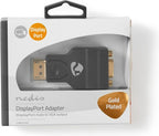 Nedis DisplayPort-Adapter - DisplayPort Male - VGA Female 15p - 1080p - Verguld - Recht - Rond - ABS - Antraciet - Doos - afbeelding 6