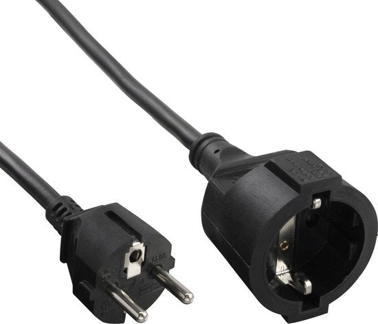 Nedis electriciteitssnoer Zwart m Netstekker type E CEE7/4 - afbeelding 6