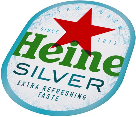Heineken - Bierglas Silver 250ml - 6 stuks - afbeelding 6