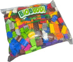 BiOBUDDi Bio BIG Bag – mix van 250 speelgoedstenen - 2,3 Kg compatible met oa DUPLO - afbeelding 3