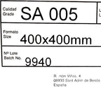 PBfiltracion High Quality Filterplaten SA 005 per pak van 25 stuks ( 40 cm x 40 cm ) - afbeelding 5