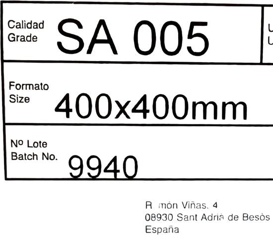 PBfiltracion High Quality Filterplaten SA 005 per pak van 25 stuks ( 40 cm x 40 cm ) - afbeelding 5