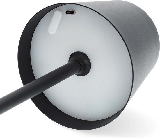 Nedis LED Bureaulamp - Tafellamp - Binnen & Buiten - Oplaadbaar - 150 lm - Zwart - afbeelding 3
