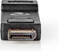 Nedis DisplayPort-Adapter - DisplayPort Male - HDMI Output - 1080p@60Hz - Vernikkeld - Recht - Rond - ABS - ABS - Zwart - Doos - afbeelding 1