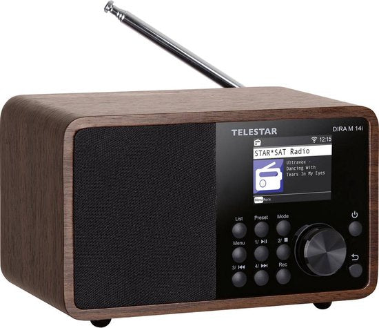 Nedis DIRA M 14i multifunctionele radio hout - afbeelding 7