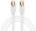 Nedis CAT6 Netwerkkabel - RJ45 Male - RJ45 Male - F/UTP - 20.0 m - Rond - LSZH / PVC - Wit - Window Box - afbeelding 2