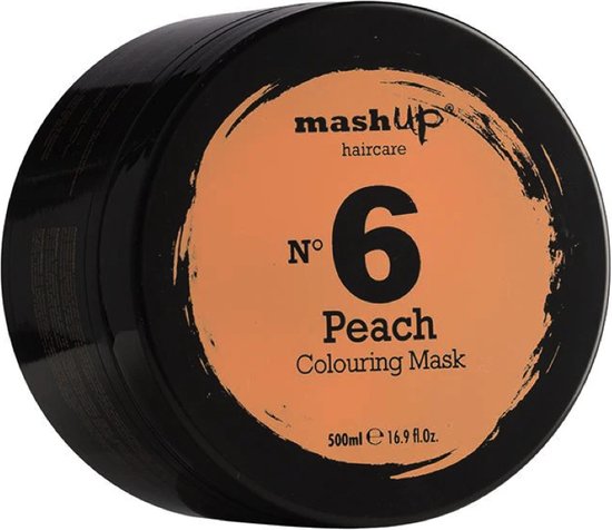 mashUp haircare N° 6 Peach Colouring Mask 500ml - afbeelding 1