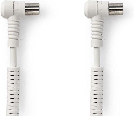 Nedis CoaxCbl 120dB IEC (Coax) M-IEC (Coax) F WH - afbeelding 11