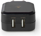 Wandoplader | 4,8 A | 2 uitgangen | USB-A | - afbeelding 19