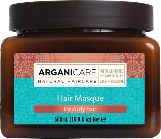 Arganicare Argan Oil & Shea Butter 500ml haarmasker Unisex - afbeelding 1