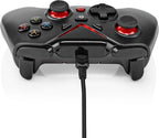 Nedis Gamepad - USB Type-A - USB Gevoed - PC - Aantal knoppen: 12 - Kabellengte: 1.60 m - Zwart - afbeelding 11