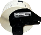 3 stuks originele Brother DK-11208 adreslabel (38mm x 90mm) 3 x 400 st - afbeelding 2