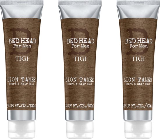 TIGI BED HEAD for Men LION TAMER 3 x 100ml - afbeelding 1