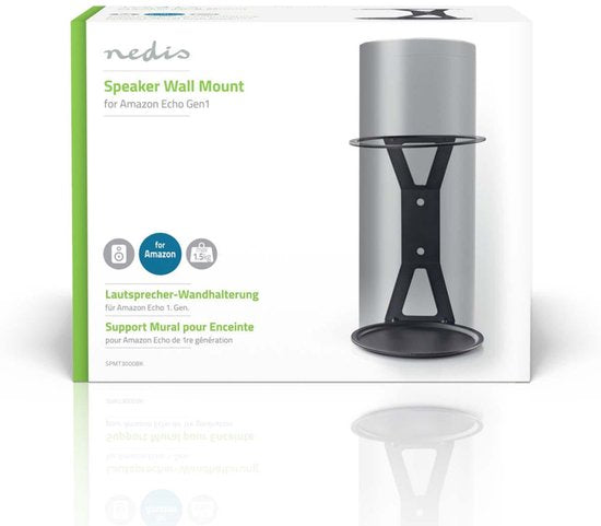 Nedis Speakerbeugel - Geschikt voor: Amazon Echo Gen1 - Wand - 1.5 kg - Vast - Staal - Zwart - afbeelding 10