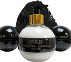 3x Gold Haircare Fiber Wax + Hand Lotion met Opbergtasje - afbeelding 2