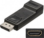 Nedis DisplayPort-Adapter - DisplayPort Male - HDMI Output - 1080p@60Hz - Vernikkeld - Recht - Rond - ABS - ABS - Zwart - Doos - afbeelding 14