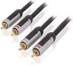 Profigold PROA4201 Stereo-audiokabel 2x RCA male - male 1,00 m zwart - afbeelding 1