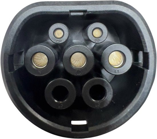 Degson EV Type 2 laadkabel 16 A 1 Fase 3 x 2.5 mm2 + 1 x 0.75 mm2 4,5 meter met open eind - afbeelding 3