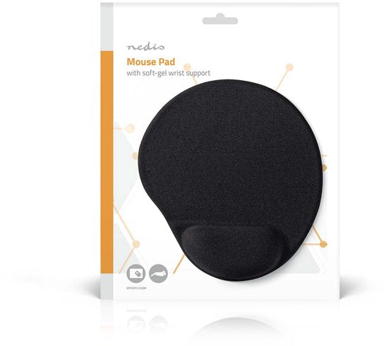 Nedis Muismat - 215 mm - Zwart - afbeelding 2