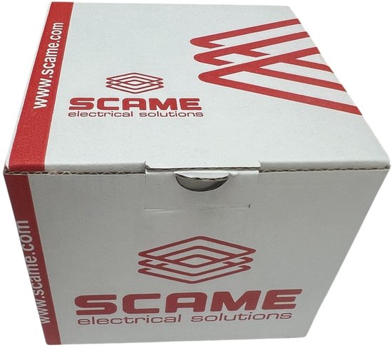 SCAME FLUSH-MOUNTING SOCKET 3P 32A LAADPAALONDERDEEL - afbeelding 7