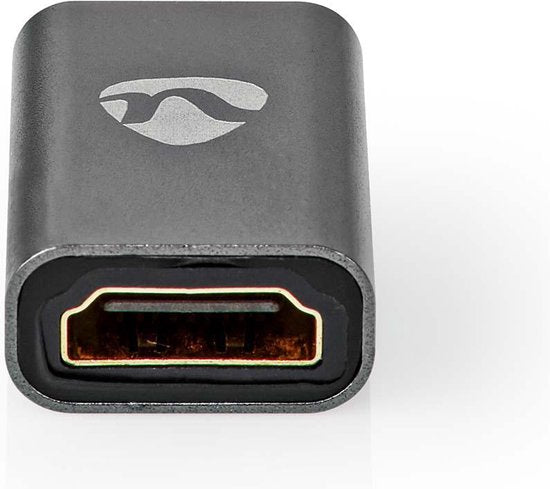 Nedis HDMI-Repeater - 20 m - 4K@30Hz - 10.2 Gbps - Aluminium - Gun Metal Grijs - afbeelding 1